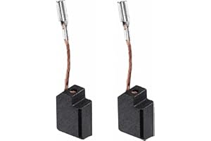 BRICOAMIGO – Escobillas de carbon compatibles con DWALT D28111, D28132C, D28136, D28134QS - (6.4x10x13)