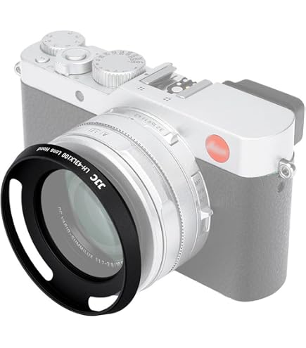 Pare-soleil Ventilé Métal 43mm Pour Objectif Leica Fuji - Hood Conique Pour Objectifs Type XF 35mm F2
