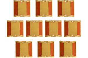 Tubayia Lot de 10 marqueurs réfléchissants pour parking, garage, allée de jardin, escaliers