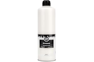 LM-Kreativ Colle Découpage 750 ml - Transparent - Idéale pour Serviettage, Papier Découpage et Collages | Colle + Vernis | Finition Satinée Résistante | Pour Bois, Verre, Métal