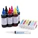 Produktbild Nachfüllset kompatibel für Epson 24XL Expression Photo XP-55 750 850 inkl. Tinte, Patronen, Spritzen