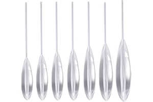 HZAOPZE Kit super set Pesca, Set 7 Accessori Pesca Trota, 8g, 10g, 12g, 15g, 20g, 25g, 30g, Set Galleggiante Trota per Pasta Trota e Cucchiaio Trota