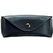 Produktbild Alassio Brillen - Etui aus echtem Leder, groß, ca. 16 x 7 x 4 cm Taschenorganizer, 16 cm, Schwarz