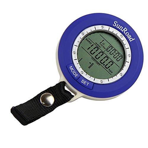 Preisvergleich Produktbild douself Sunroad SR204 Mini LCD Digital Angeln Barometer Höhenmesser wasserdicht Multifunktions