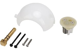 RV Toilet Flush Ball Kit for Sealand 5006, Brass Shaft | Tool-Free Assembly & Proof Seal for Marine Toilets, Saltwater-Resistant Parts, Direct OE Fit 385318162, Quick Repair for RV T