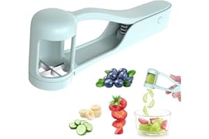 IEBTAWN 1 Pieza Máquina Cortadora De Frutas Cortador De Uvas Para Niños, Cortador De Uvas Para Bebés, Herramienta Para Cortar Uvas, Tomates Cherry, Fresas En Cuartos Para Ensalada De Frutas Y Verduras