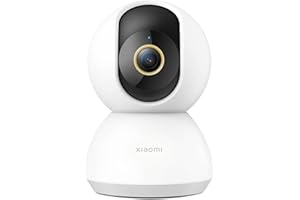 Xiaomi Mi Smart Camera C300 Caméra Surveillance WiFi Intérieure Caméra 360°, Détection Humaine AI Suivi Intelligent Sirène Audio Bidirectionnel, pour Bébé et Animaux