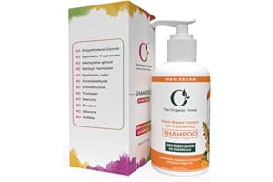 ORGANIC FOREST Anti Hair Fall Shampoo | 100% Chemical Free Hair Thickening | Damage Hair Repair | Paraben & Sulphate Free | Relief Itching Scalp