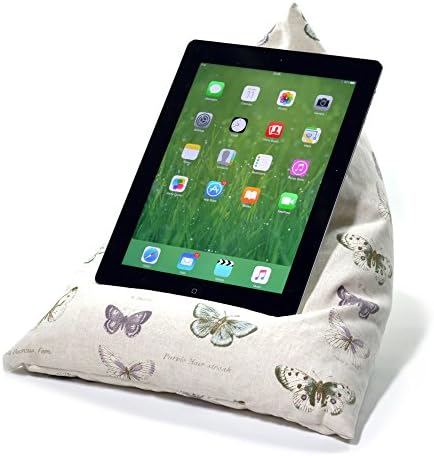 eBean Tablet Cushion - BUTTERFLIES - beanbag stand lap holder suitable for all iPads tablets and ebook readers