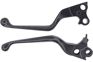 DOO ENGY Bremskupplungshebel Kupplungshebel Schalthebel Griff Brems Kupplung Hebel Bremsgriff Bremshebel schwarz für Harley Davidson Softail Sportster 883 1200 XL Dyna Fat Bob Street Bob Super Glide Wide Glide