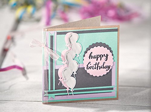 Crafts UK 50 Karten und Umschläge, Kraft, 12,7 x 12,7 cm - 2