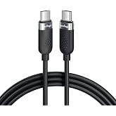 Voultage USB-C to USB-C Silikon Hızlı Şarj ve Veri Kablosu, 60W PD 480 Mbps, Yumuşak ve Dolaşmaya Diren&ccedil;li, Telefon Tablet La