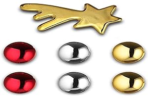 Alessi Bark for Christmas BG06MAGNET - Set di Magneti in Porcellana, 7 Pezzi