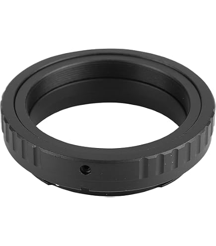 Anello Adattatore Per Telescopio In Lega Di Alluminio – Filettatura Maschio M48/M42 E Femmina M42 – Connessione Senza Gioco Per Astronomia