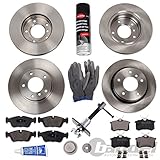 BREMSSCHEIBEN + BREMSBELÄGE VORNE HINTEN VW GOLF IV POLO 9N AUDI A3 1.9 TDI 1.8