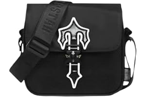 Amycute Bag, Handtasche, London Oxford-Tasche, Herrentasche mit großer Kapazität, Schulterriemen für Geschenke, Sport und Reisen (schwarz)