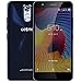 Produktbild Saphir blau 4 G Phablet Smart Handy 14 cm Android 6.0 mtk6737 Quad Core 1,25 GHz 3 GB RAM 16 GB ROM Metall Print entsperrt für weltweiten Einsatz Dual-Kameras Dual Sim Dual Standby