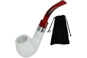 OXFUZZ Meerschaum Langlebige Klassische Rauchpfeife Tabakzigaretten Zigarrenpfeifen 2024