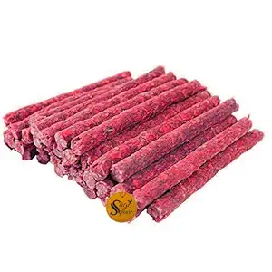 Sage Square Dog Chew Munchy Dental Treat Mutton Flavor BarkSticks Munchies (Red Sticks) (Pack of 2Kg)