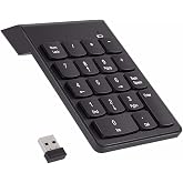 SANEC USB Numpad Keypad Kablosuz Numerik Klavye USB Numarat&ouml;r Tuş Takımı