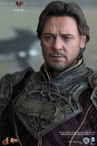 Hot Toys 1:6 Scale Jor El Russel Crowe Man of Steel Figure