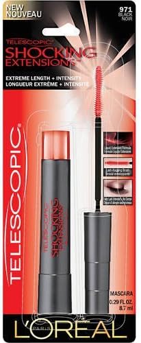 L'Oreal Telescopic Shocking Extensions Mascara Black (971)
