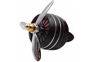 Froiny Coche con Ambientador Aire Clip Ventilación Led Tira Luz Difusor Perfumes Esenciales Aceite Coche Aromaterapy