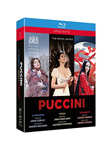 Puccini: La Bohème, Tosca & Turandot (Royal Opera House) [3 Blu-rays] [Blu-ray]