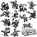 Produktbild GUOGUO 12ST.Mini Figuren Set SWAT Minifiguren Soldaten Bausteine Spielzeug für Kinder- Kompatibel mit Lego