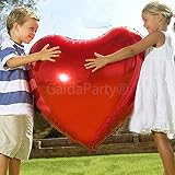globo corazon gigante El Globo del amor esta fabricado de aluminio y su sellado es de alta calidad, lo que garantiza una duración prolongada, con un buen trato, y procurando no dejarlo al sol, puede durarle muchísimos días inflado, como el de primer día