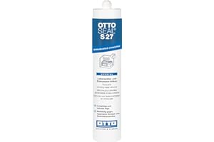 Otto Chemie S27 Silicona Alimentaria Cartucho 310ml Transparente Resistente al Agua