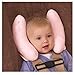 Produktbild Kinder Baby Auto Platz Nackenstütze Halswirbel Reise Schützen Kissen Nackenkissen Kopfkissen für Kinderautositze Kinderwagen (Rosa)