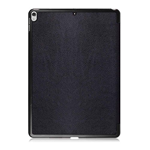 Apple iPad Pro 10.5 Zoll 2017 Modell Hülle, cmdkd Schutzhülle für Apple iPad Pro 10.5 Zoll 2017 Modell Smart case cover mit für Automatisch Einschlaf/Aufwach (Schwarz) - 3