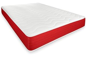 elalmacendelcolchon - Colchón Viscoelástico, Modelo Rubi, 120 x 180 - Altura 21cm - Firme y Confortable