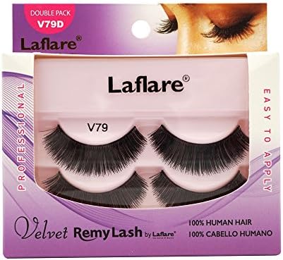 LAFLARE Velvet Remy Lash Double Pack - V79D