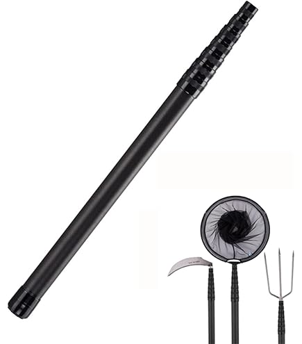 Tête D’épuisette Pliable 40cm – Acier Inox Et Nylon – Marche Pour La Pêche