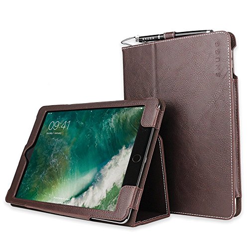 iPad Air 2 Hülle (Kastanienbraun ), Snugg - Smart Case mit lebenslanger Garantie + Sleep / Wake Funktion