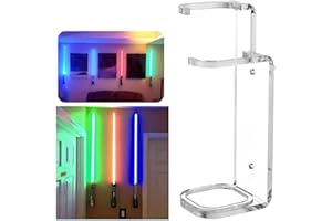 LICHENGTAI Stojak na miecz świetlny, stojak na miecz świetlny, pionowy uchwyt na miecz świetlny, akrylowy stojak na miecz świetlny, stojak na ścianę