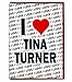 Produktbild I Love Tina Turner Grußkarte – Geburtstagskarte – Damen – Herren – Tochter – Sohn – Freund – Ehemann – Ehefrau – Bruder – Schwester
