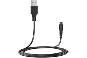 MULTIM for Remington HC4250 Shaver USB Power Cord Cable, 5V Beard Trimmer Charger, Compatible with Remington HC4255 F3 MB4200 MB4130 XR1470 XR1400 XR1430 XR1350 XR1330 PF7500