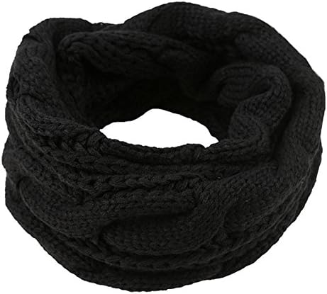 ALINT 1PC ring Scarves Knitted Scarfs warm Ring beautiful Scarfs Scarf Women Circular Scarves Female Wraps Girl Capes for Winter fall Yarn Knitted Solid Scarfs Cotton Bamboo Fiber
