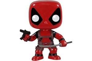 Funko Marvel POP! Vinyl Deadpool With Gun and Sword - Collectable Vinyl Figure - Gift Idea - Official Merchandise - Toys for Kids & Adults - Comic Books Fans - Model Figure for Collectors and Display