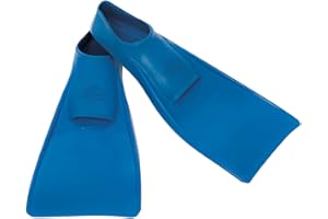 Flipper SwimSafe 1181 - pinne da nuoto per adolescenti e adulti, di colore blu, misura 40 - 41, in gomma naturale, come ausilio per il nuoto e il divertimento in piscina