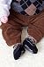 Baby Emporio-1 Pair Baby Boy Tights that look like Shoes-Anti Slip Soles-Cotton