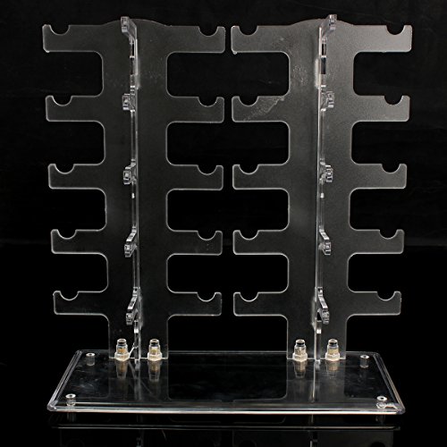 Brillenregal, LuckyFine Brillenhalter Für 10 Paare Brillen Acryl Sonnenbrille Display Brillen Rack - 5
