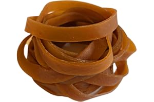 MY TEST Elastici Di Gomma - 15 Anelli In Gomma Resistente - Per Ufficio, Casa, Magazzino (Gomma 60x8 mm)