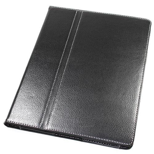 MDA HOUAPIPAD2 schwarze Echtleder Tablet-Tasche für Apple iPad 2 WiFi - 2