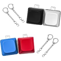 4er Set Tastatur-Fidget-Schlüsselanhänger – Zappelspielzeug Gegen Stress, Für Büro & Schule