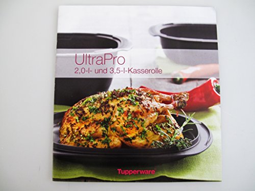 TUPPERWARE Rezeptheft UltraPro 2,0 L 3,5 L Kasserolle Ultra Pro Kochheft kochen