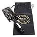 Price comparison product image Wild boar Bristle detangling Hair Brush - curved and vented - Long, Thick, Thin, Curly & Tangled Hair
